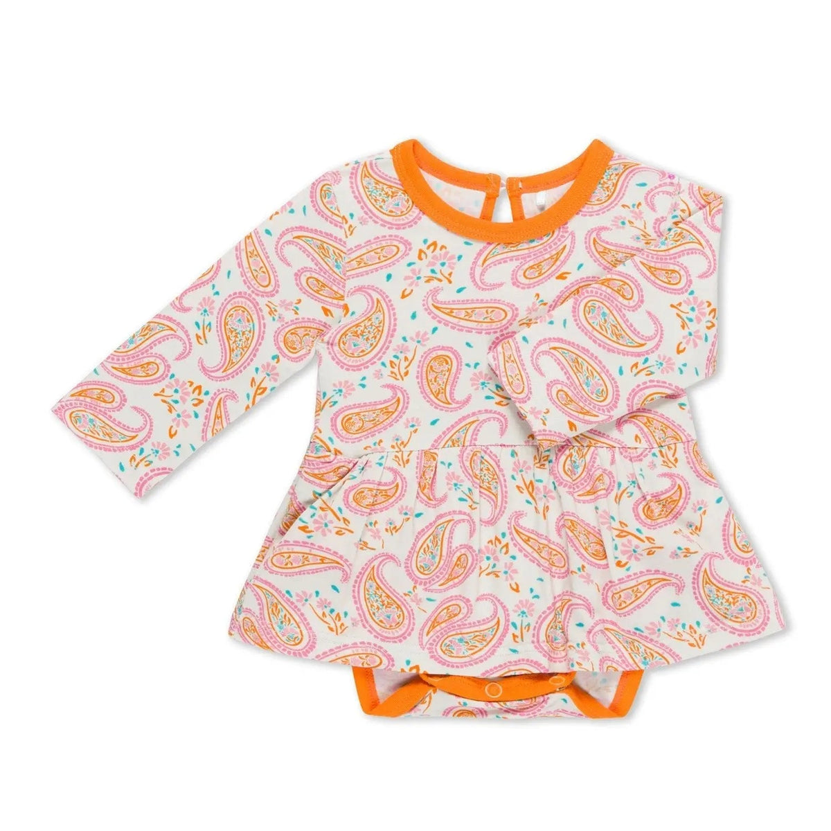 Bestaroo Paisley Bodysuit Dress - 