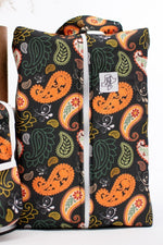 Texas Tushies Paisley Diaper Pod with Zipper Closure for Stylish Parents on the Go - 