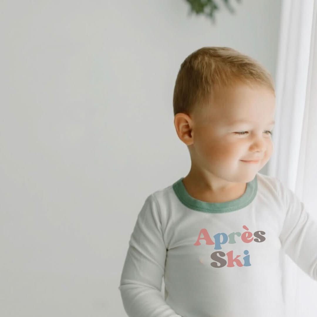 Finn + Emma pajamas | apres ski green - 