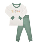 Finn + Emma pajamas | believe green - 