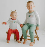 Finn + Emma pajamas | believe green - 