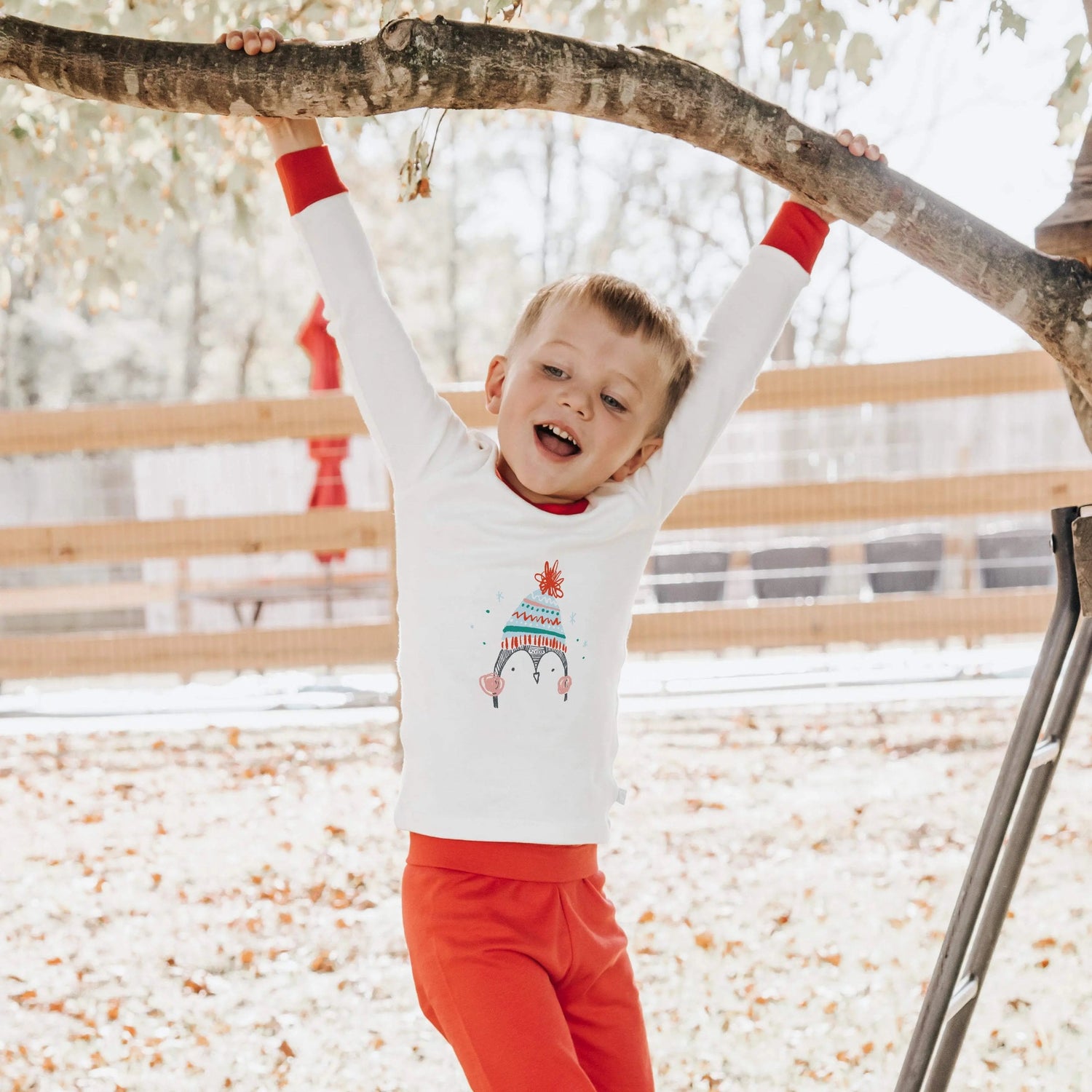 Finn + Emma pajamas | penguin - 