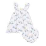 Angel Dear Palm Trees and Rainbows - Sundress and Bloomer - 