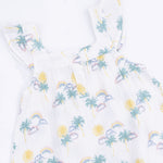 Angel Dear Palm Trees and Rainbows - Sundress and BloomerEveretts Place