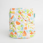 Floral: Essentials Pocket Cloth Diaper with Athletic Wicking Jersey, Grows with your Baby - Everetts Place Boutique -
