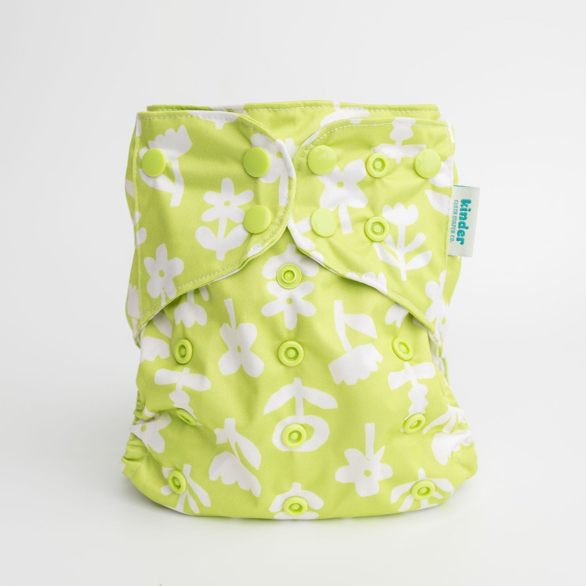Floral: Essentials Pocket Cloth Diaper with Athletic Wicking Jersey, Grows with your Baby - Everetts Place Boutique -