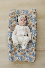 Mebie Baby Paradise Palms Muslin Changing Pad Cover Mebie Baby - 