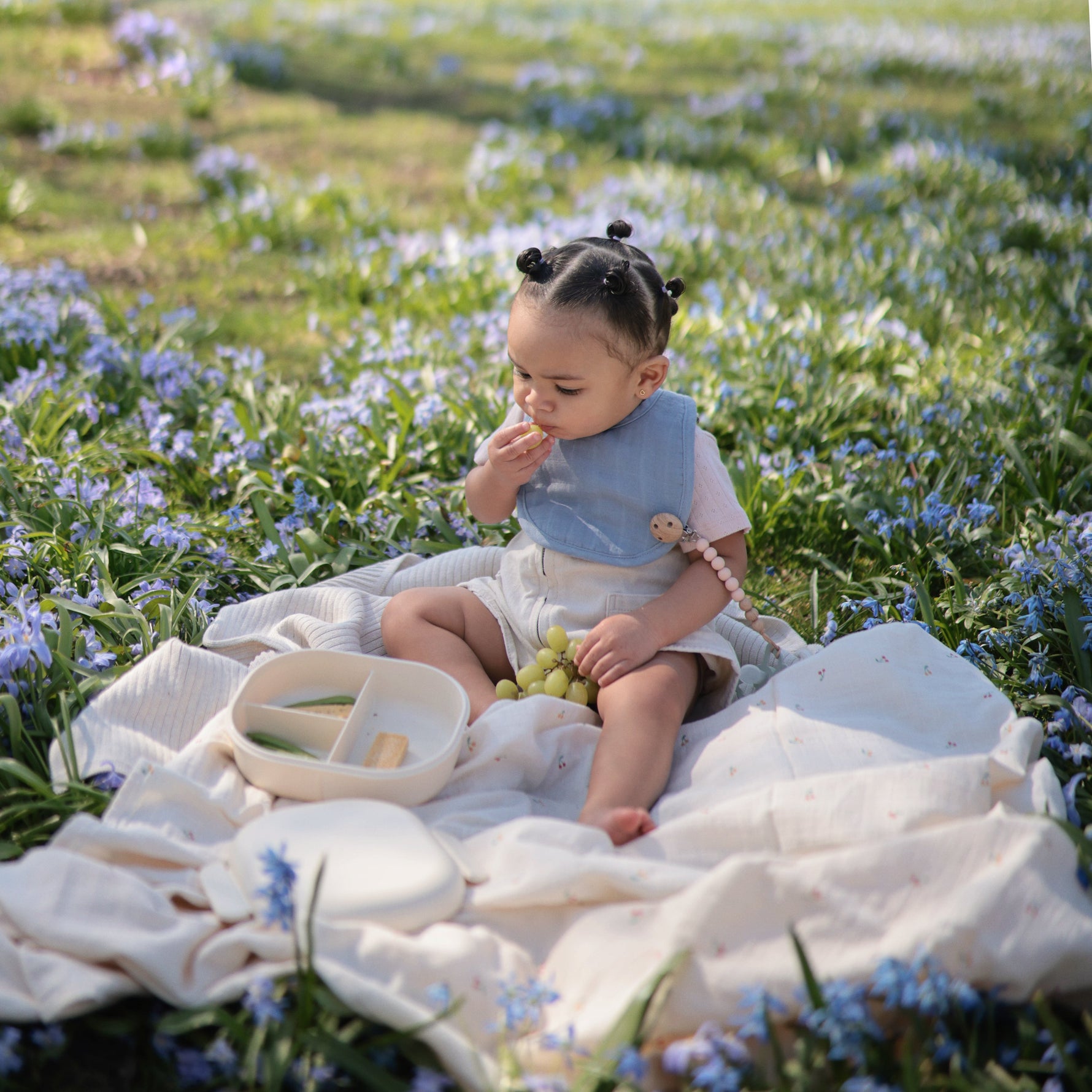 Organic Cotton Muslin Swaddle Blanket by Mushie