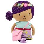 Goosewaddle® | Newborn Baby Blankets Toys Teethers Bibs & More Parker Woodland Princess Plush Doll with Inspiring Design