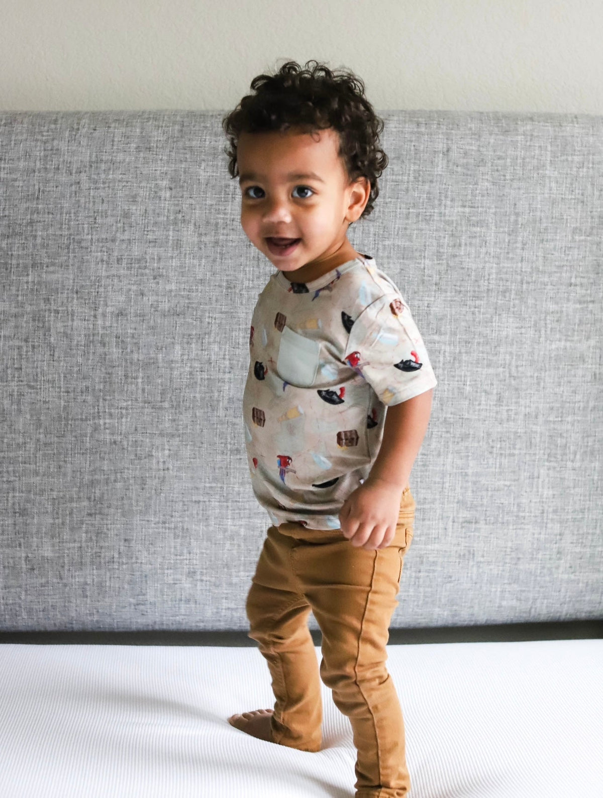 DREAM BIG LITTLE CO PARROT BAY DREAM POCKET TEEEveretts Place