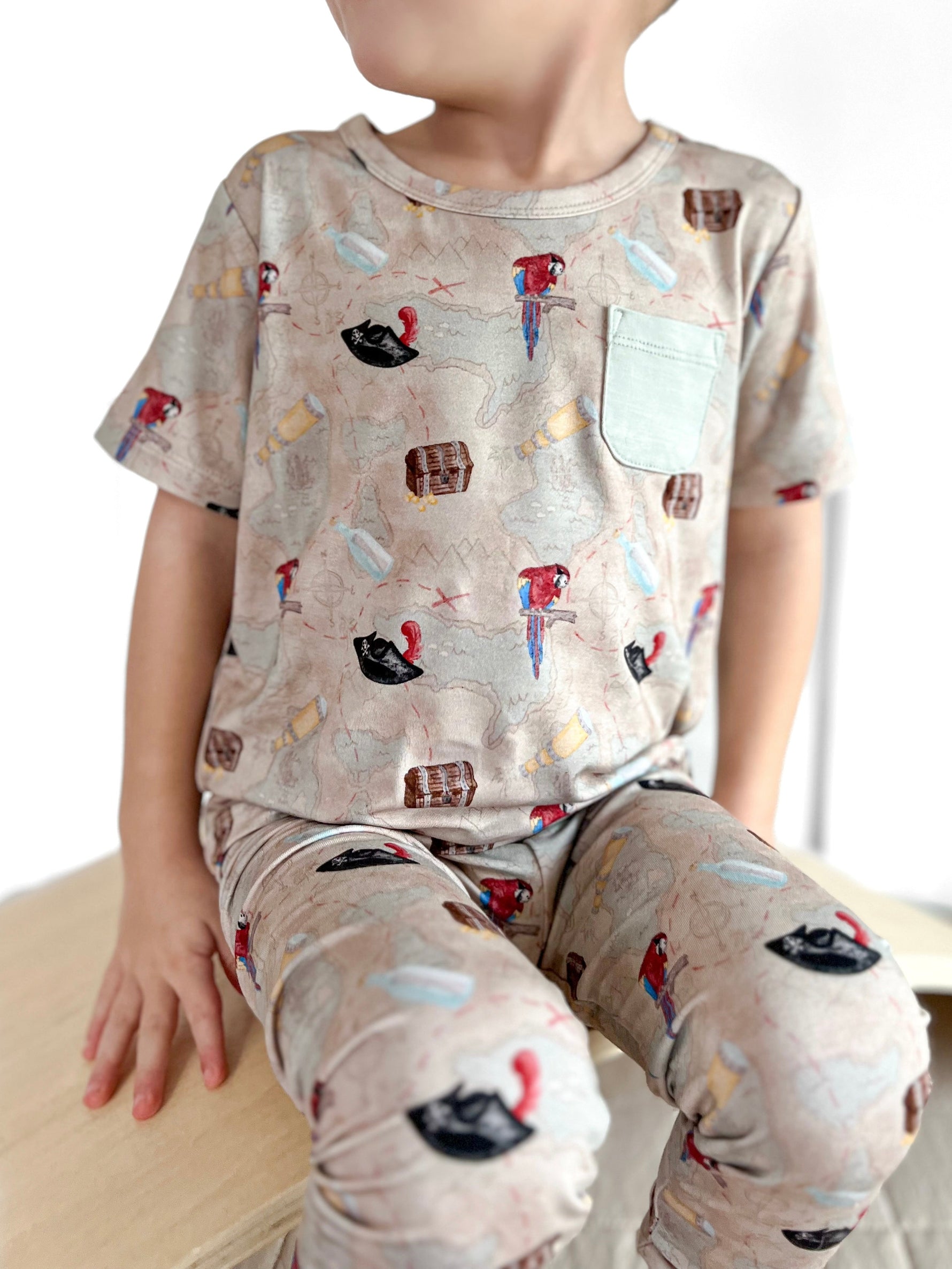 DREAM BIG LITTLE CO PARROT BAY DREAM POCKET TEEEveretts Place