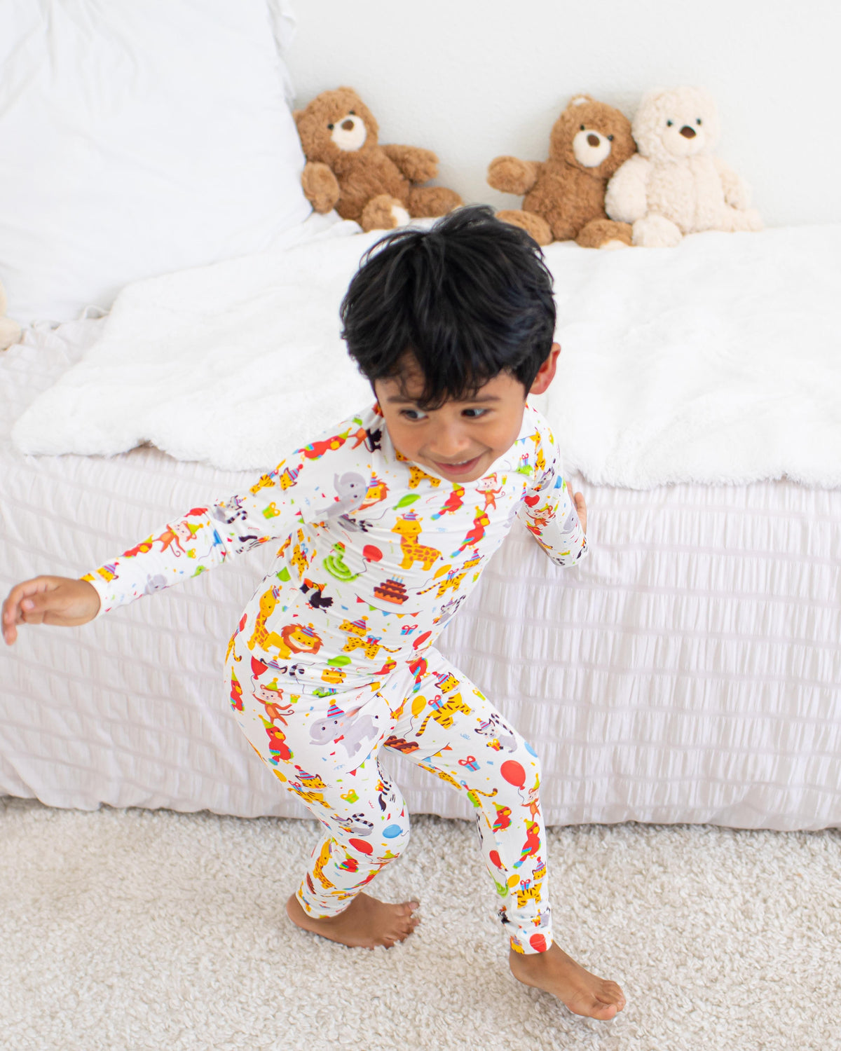 Party Animals L/S Pajama by Bestaroo
