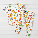 Party Animals S/S Pajama by Bestaroo