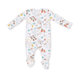 Angel Dear Pasta Lovers - 2 Way Zipper Footie - 