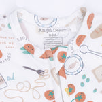 Angel Dear Pasta Lovers - 2 Way Zipper FootieEveretts Place
