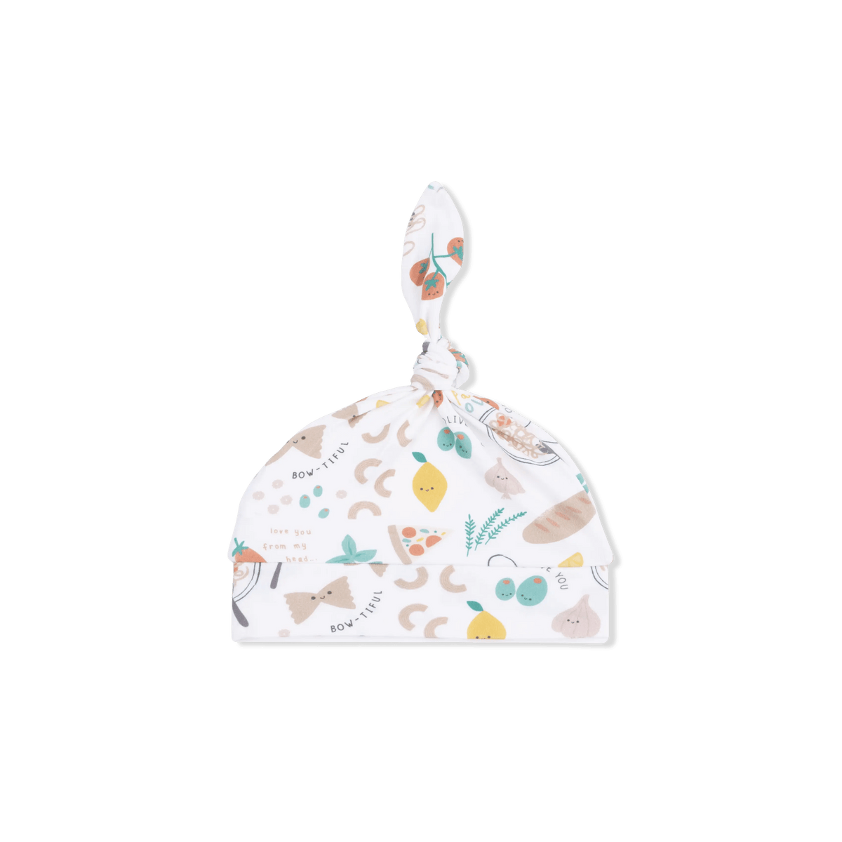 Pasta Lovers - Knotted Hat - Baby & Toddler Clothing, Bib, Party Supply | Everetts Place