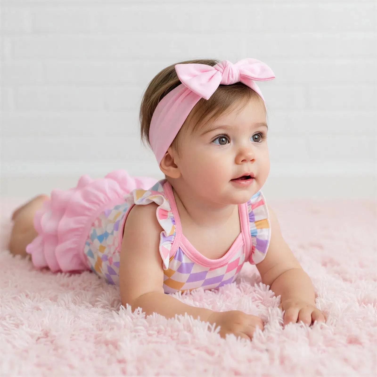 Bestaroo Pastel Checks Bloomer Set - 