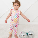 Pastel Checks Coverall by Bestaroo