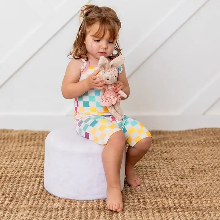 Bestaroo Pastel Checks Dress - 
