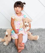 Bestaroo Pastel Checks Dress - 