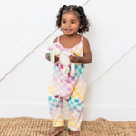 Pastel Checks Jumpsuit by Bestaroo