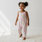 Pastel Checks Jumpsuit - Baby & Toddler Clothing, Pink, Child, One-piece garment, Overall | Everetts Place