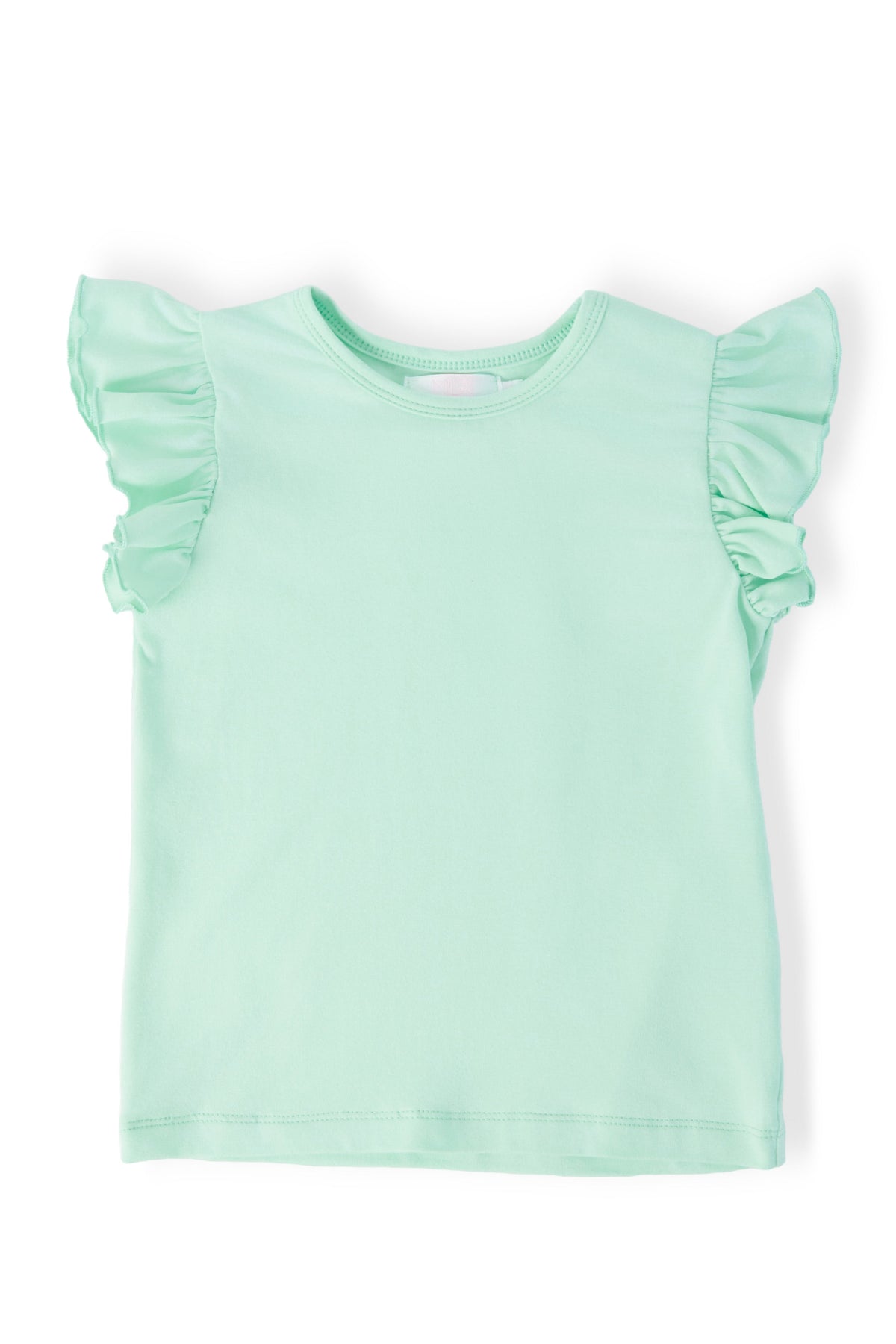 Mila & Rose ® Ruffle Tee for Girls: Perfect Mix of Simple and Girly -