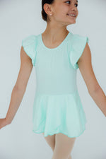 Mila & Rose ® Pastel Green S/S Twirl LeotardEveretts Place