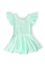 Mila & Rose ® Pastel Green S/S Twirl LeotardEveretts Place