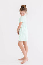 Mila & Rose ® Pastel Green T-Shirt Dress - 