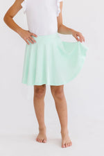 Mila & Rose ® Pastel Green Twirl Skort - 