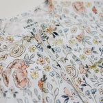 Little Joy Co. Pastel Petals Modal Zippy Romper For Baby With Feet - Everetts Place Boutique - 