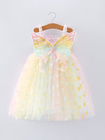 Rylee Faith Designs Pastel Rainbow Sequin Tulle Party Girls DressEveretts Place