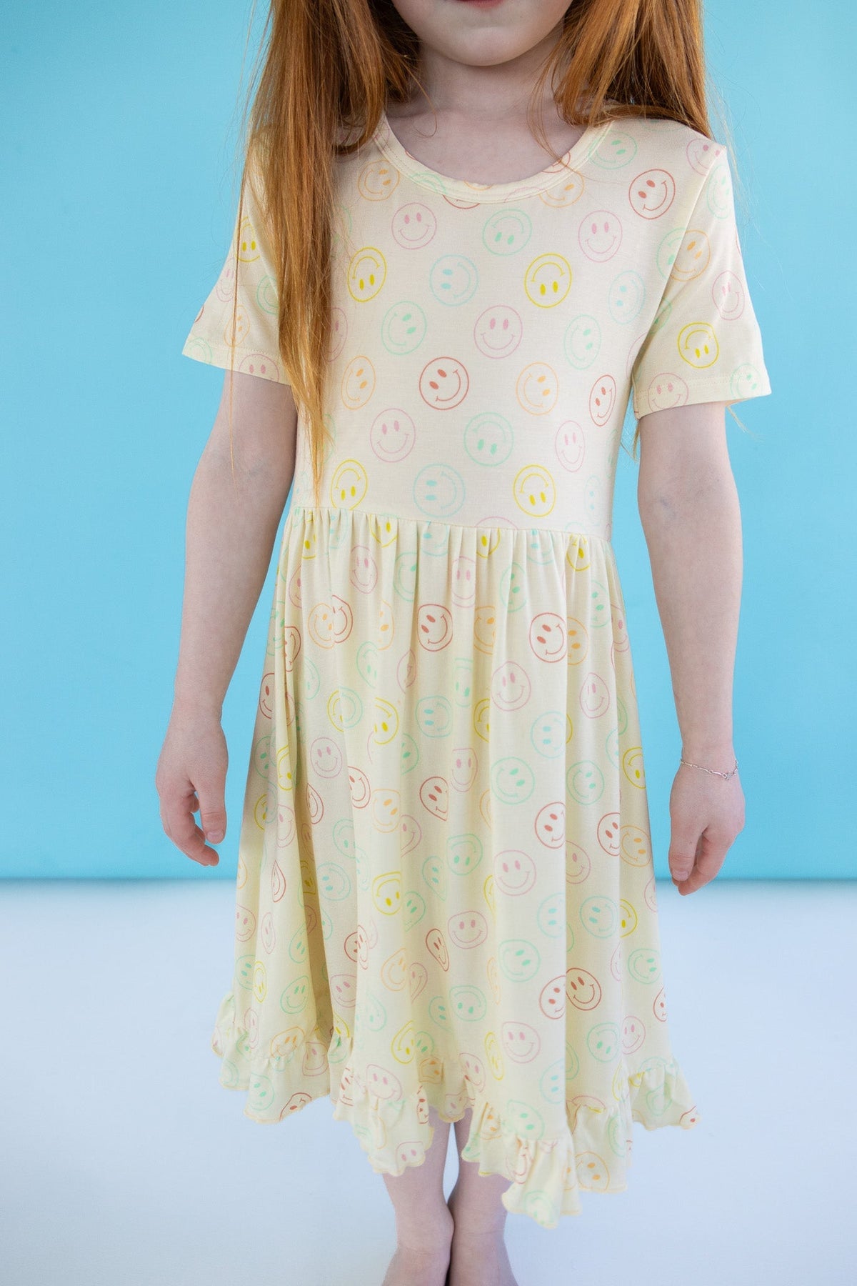 DREAM BIG LITTLE CO PASTEL SMILES DREAM RUFFLE DRESSEveretts Place