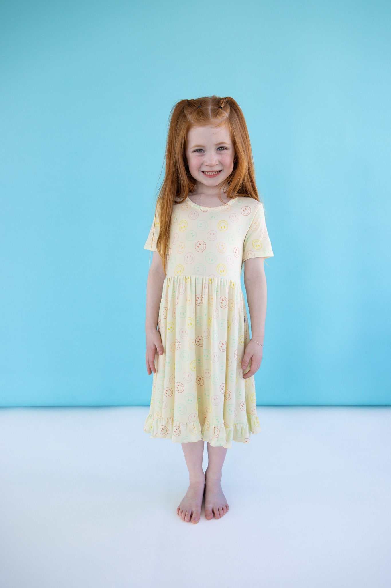 DREAM BIG LITTLE CO PASTEL SMILES DREAM RUFFLE DRESSEveretts Place