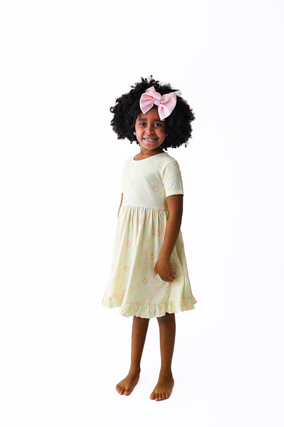 DREAM BIG LITTLE CO PASTEL SMILES DREAM RUFFLE DRESSEveretts Place