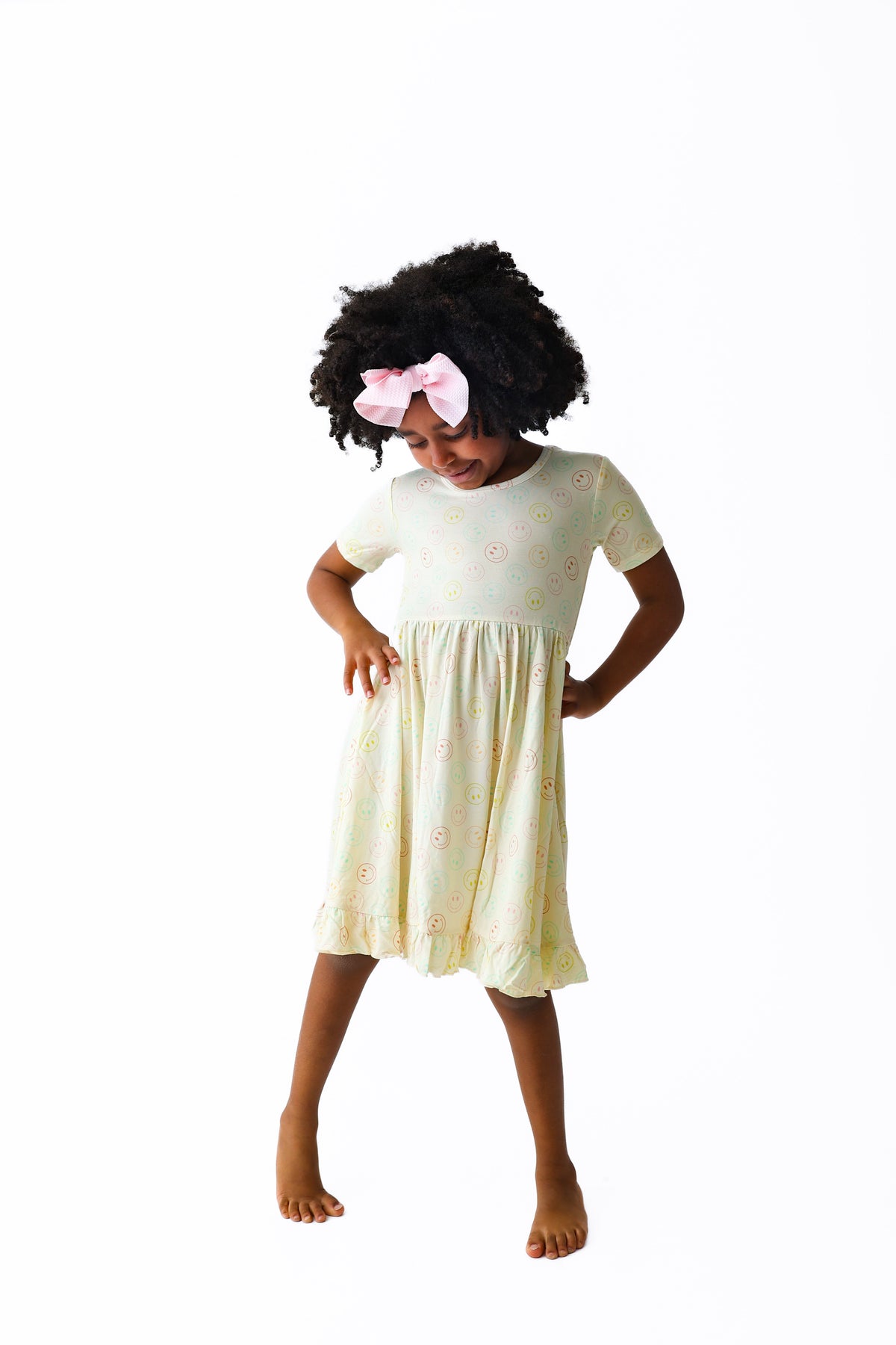 DREAM BIG LITTLE CO PASTEL SMILES DREAM RUFFLE DRESSEveretts Place