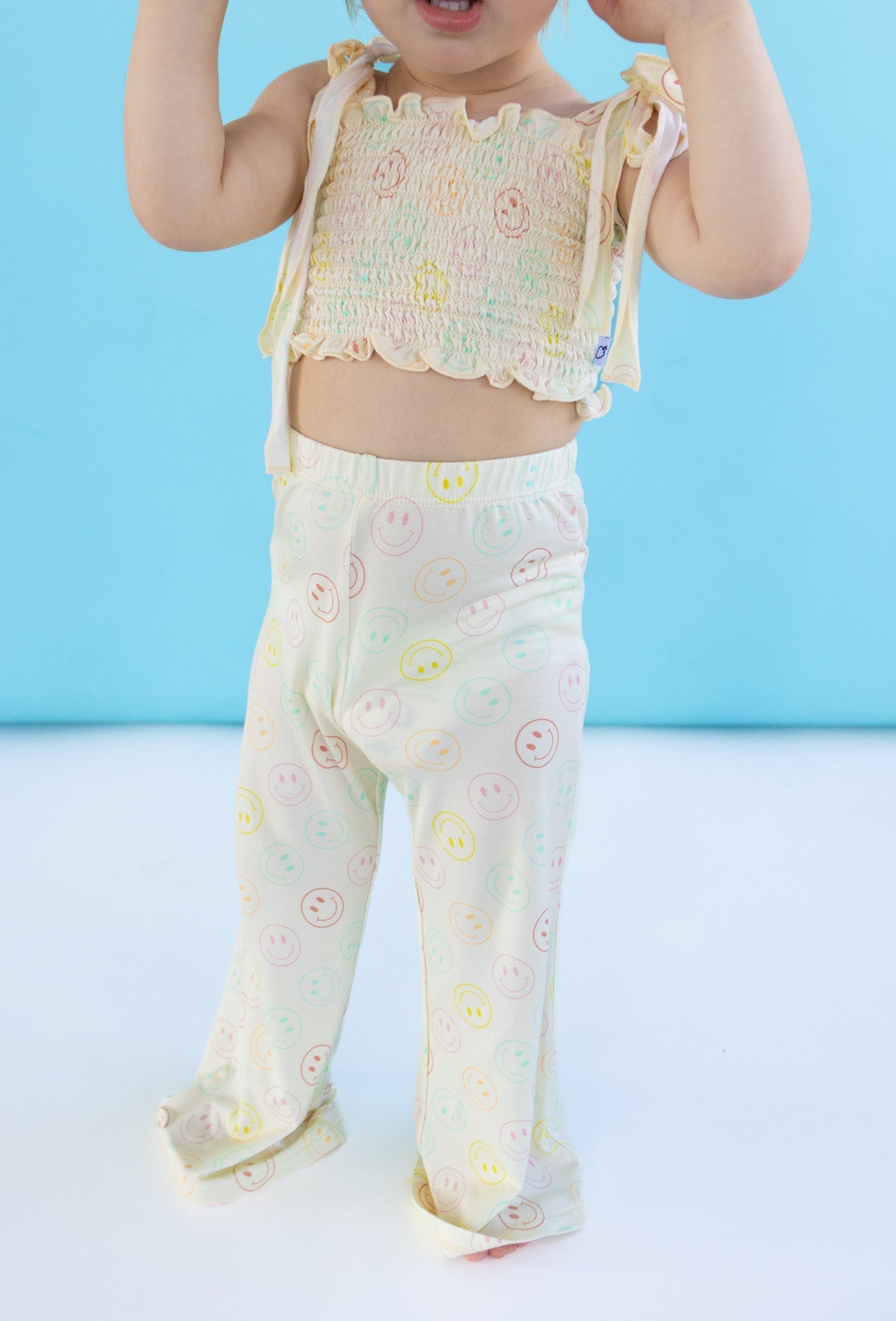 DREAM BIG LITTLE CO PASTEL SMILES DREAM SMOCKED FLARE SETEveretts Place