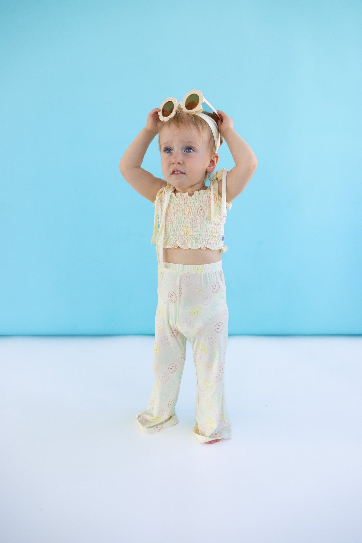 DREAM BIG LITTLE CO PASTEL SMILES DREAM SMOCKED FLARE SETEveretts Place