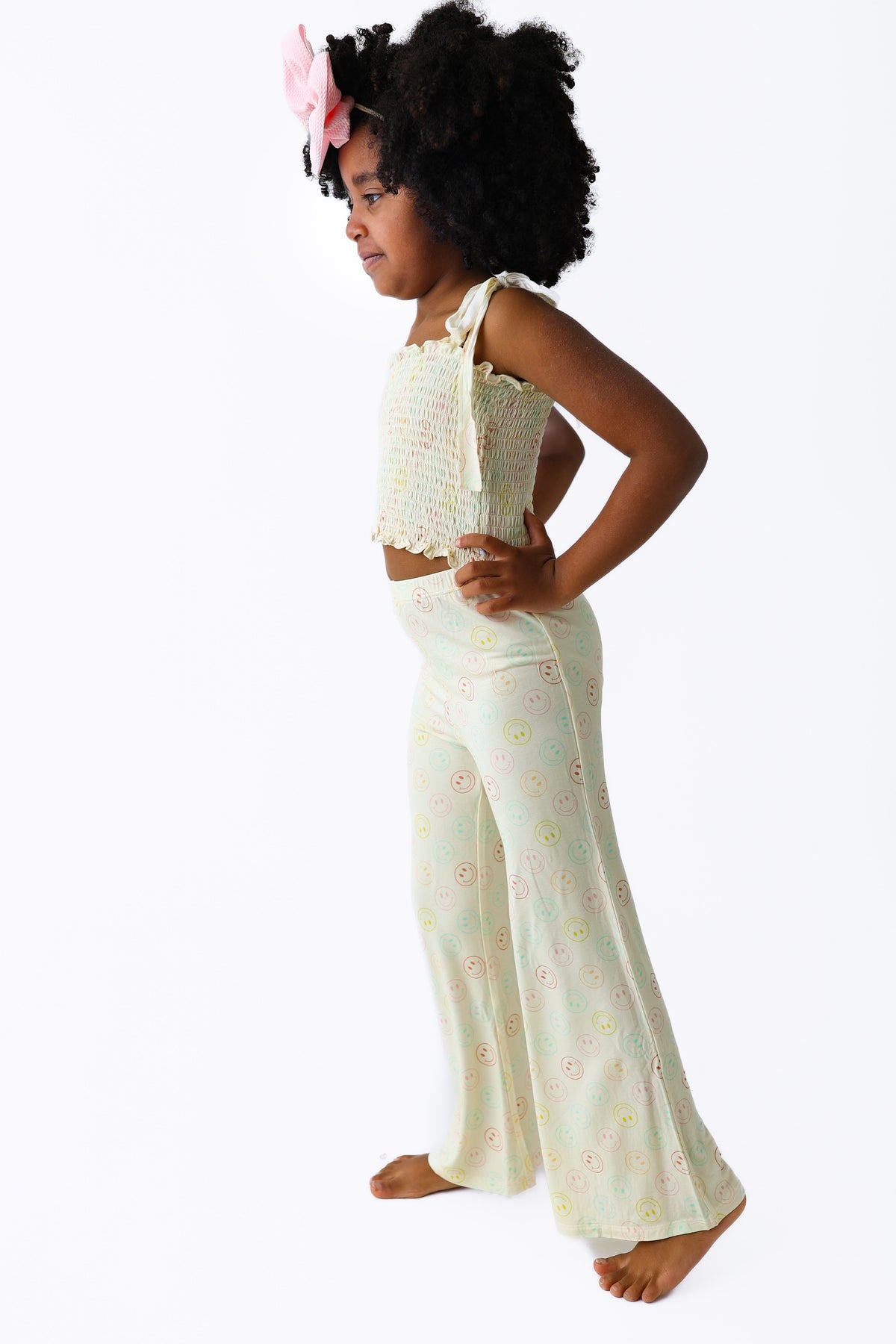 DREAM BIG LITTLE CO PASTEL SMILES DREAM SMOCKED FLARE SETEveretts Place