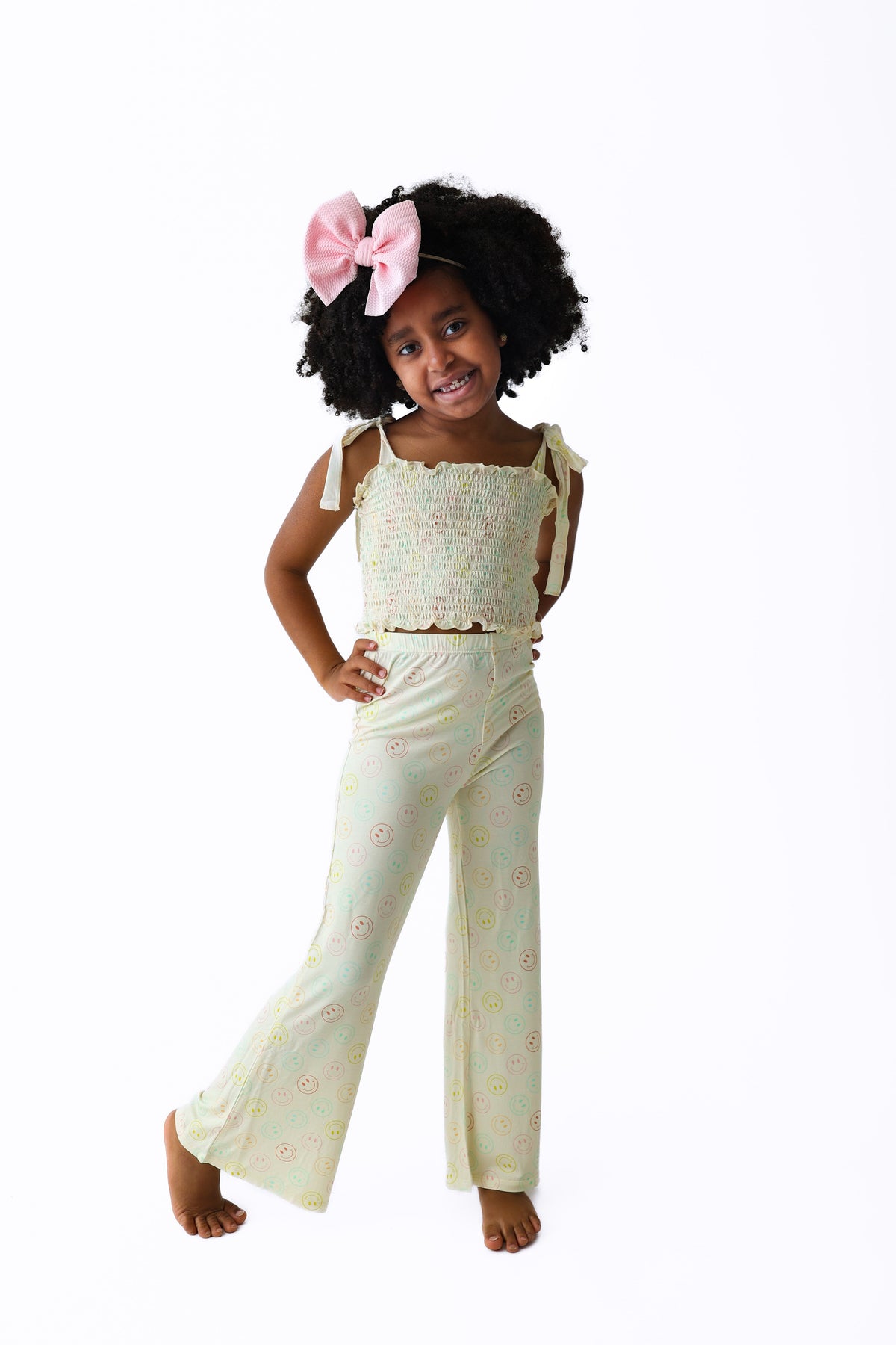DREAM BIG LITTLE CO PASTEL SMILES DREAM SMOCKED FLARE SETEveretts Place