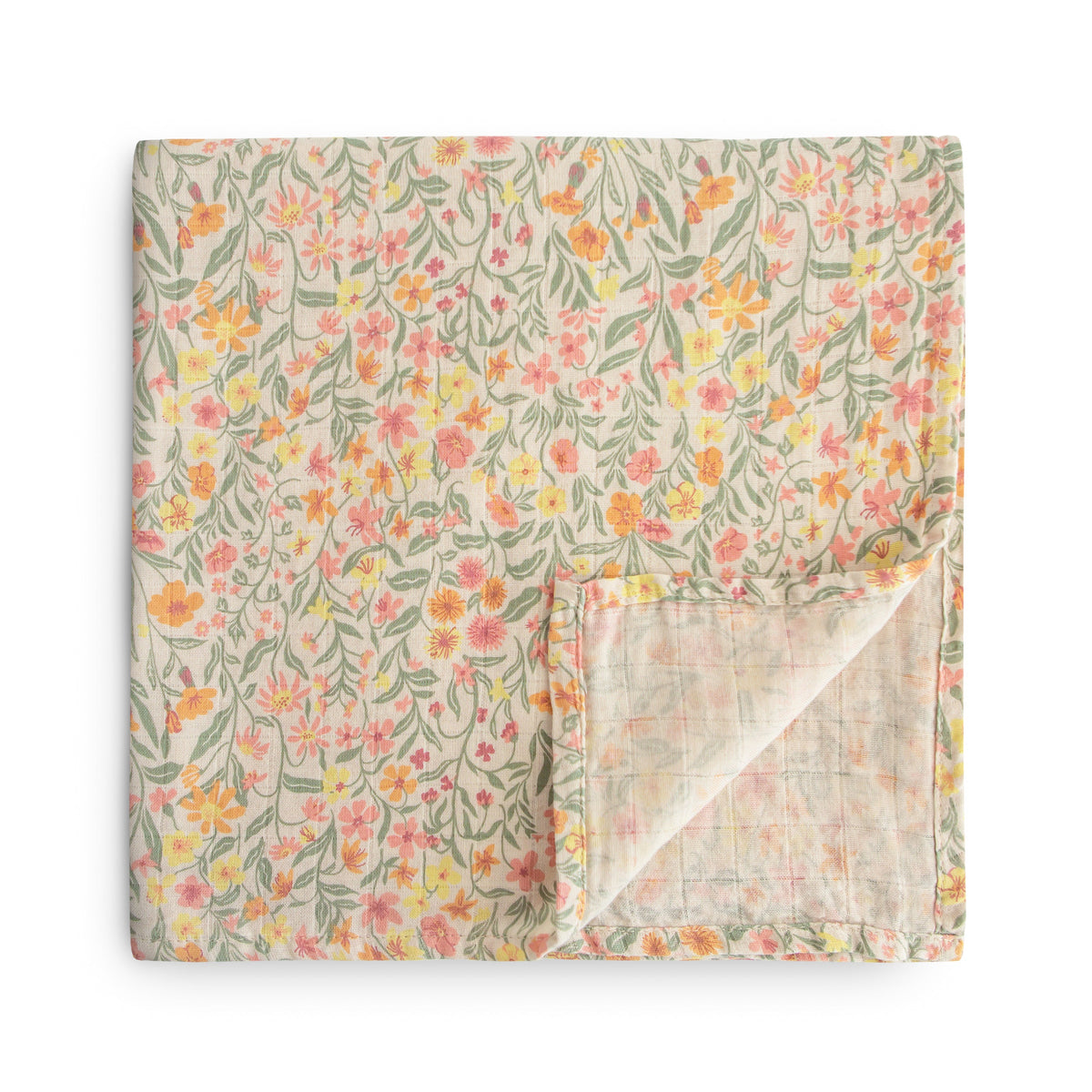 Organic Cotton Muslin Swaddle Blanket by Mushie
