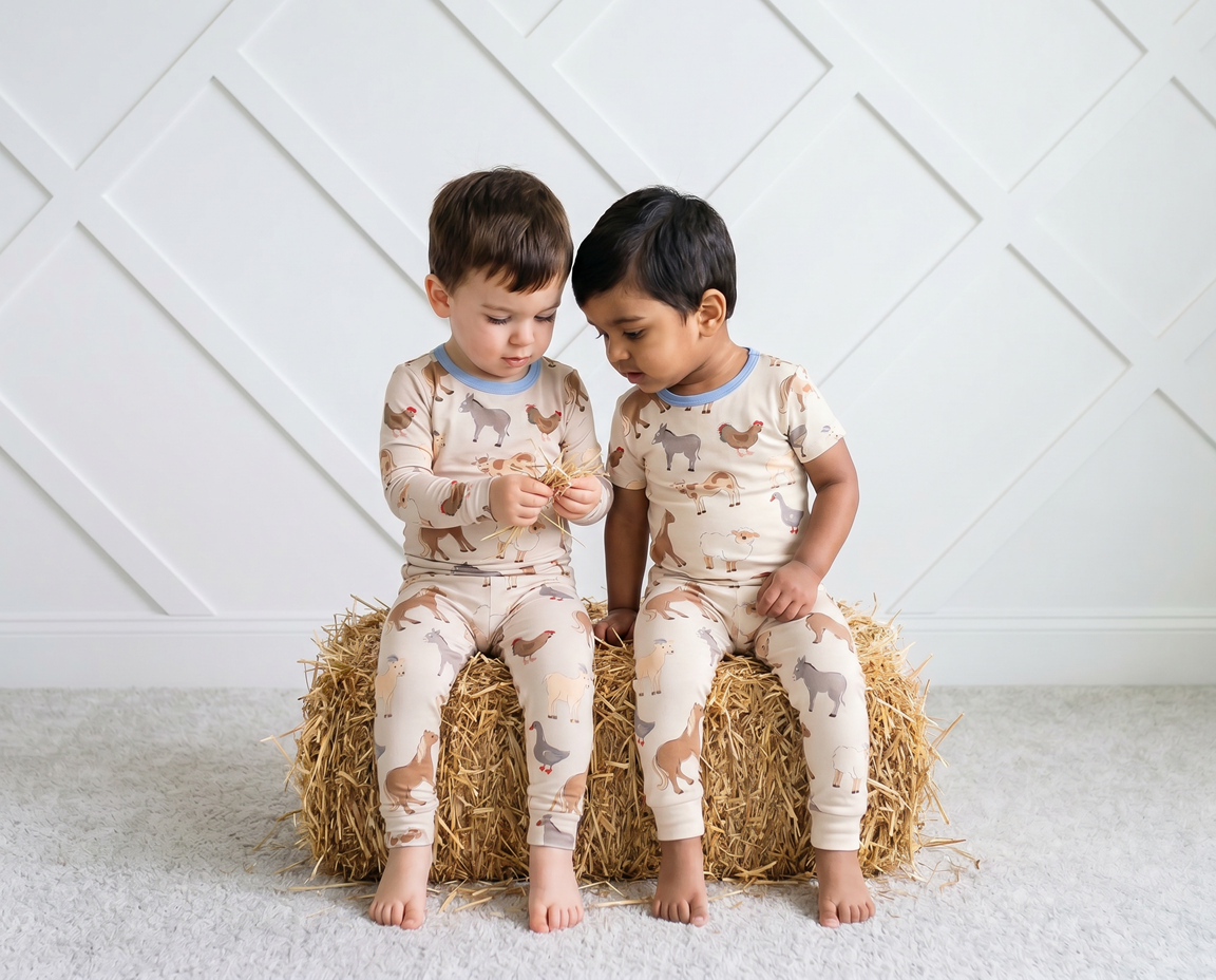 Pasture Pals  L/S Pajama by Bestaroo