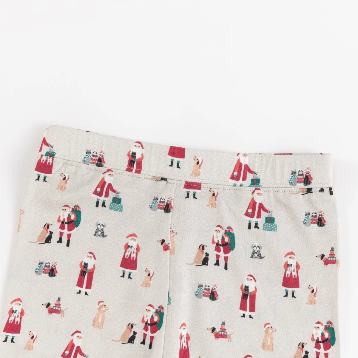 Dreamlet Paws And Claus Bamboo Pajamas Two Piece Set Dreamlet - Everetts Place Boutique - 