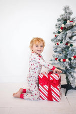 Dreamlet Paws And Claus Bamboo Pajamas Two Piece Set Dreamlet - Everetts Place Boutique - 