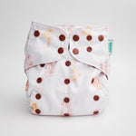 Floral: Essentials Pocket Cloth Diaper with Athletic Wicking Jersey, Grows with your Baby - Everetts Place Boutique -