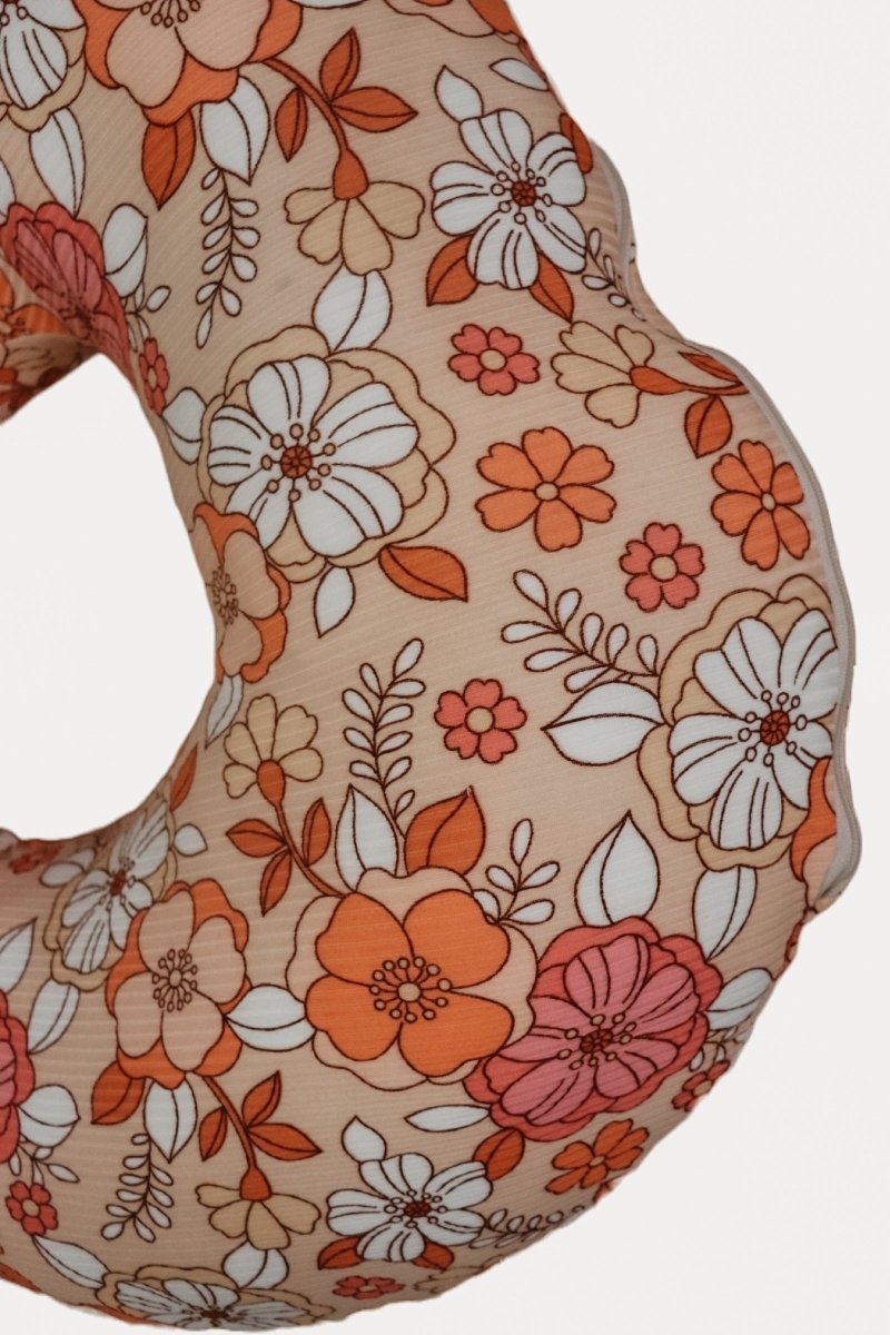 Little Mae & Co Peach Fuzz Nursing Pillow Cover By Little Mae And Co - Everetts Place Boutique - 