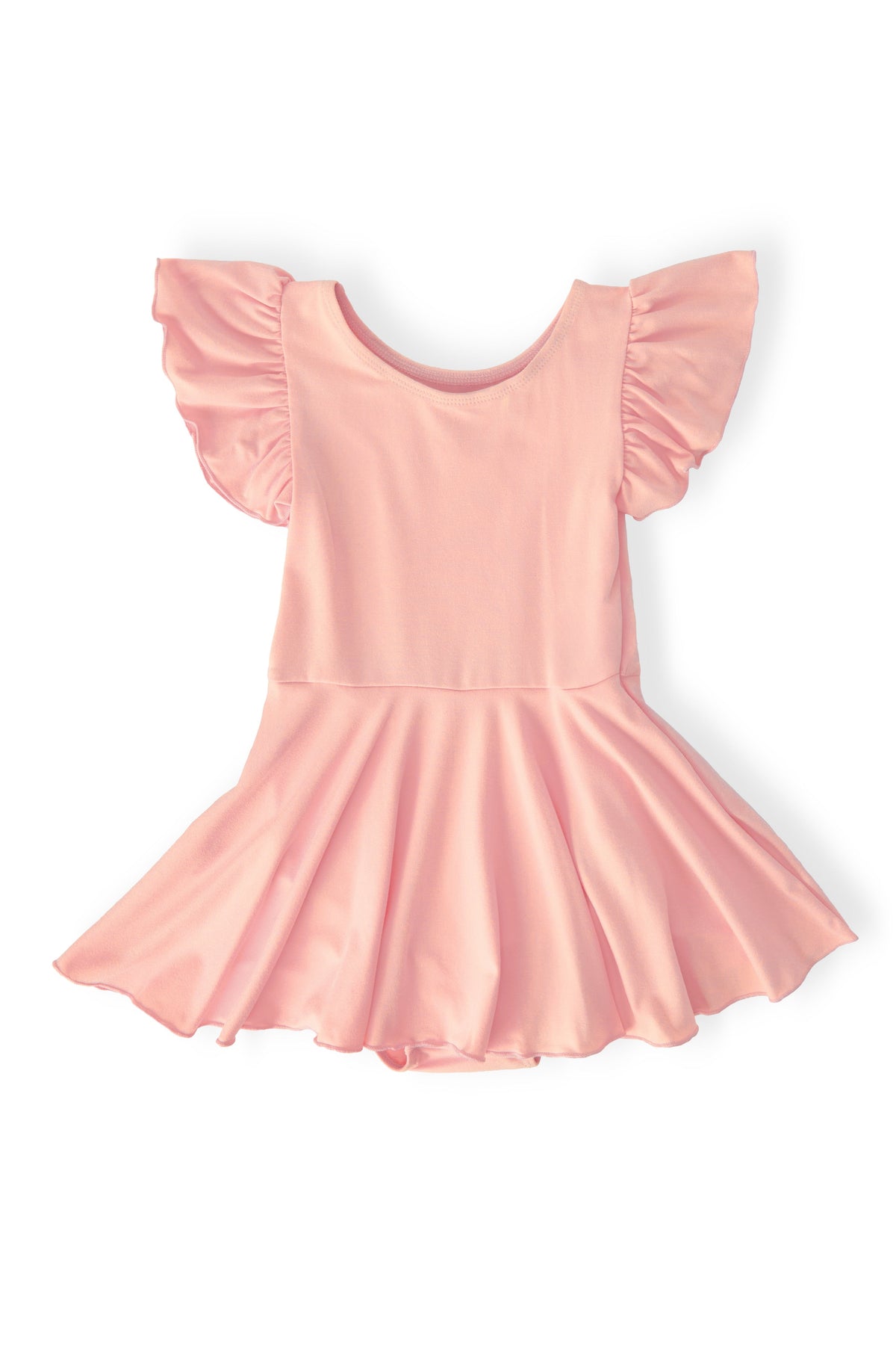 Mila & Rose ® Peach S/S Twirl Leotard - 