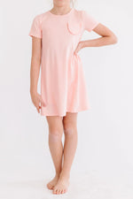 Mila & Rose ® Peach T-Shirt Dress - 