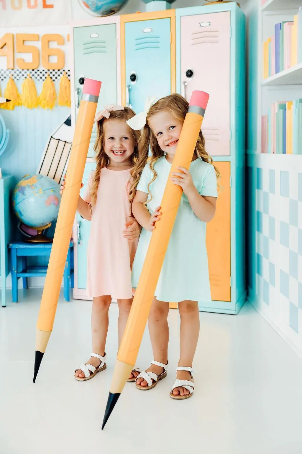 Mila & Rose ® Peach T-Shirt Dress - 